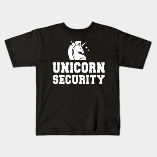 Unicorn Security Kids T-Shirt